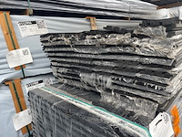 Ca. 135x vuren design profiel zwart gecoat, 22x142mm, lengte 360cm - afbeelding 3 van  3