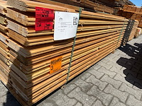 Ca. 136x douglas wisselsponning, 18x190mm, lengte 400cm - afbeelding 2 van  3