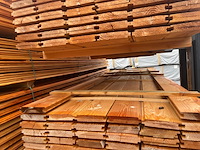 Ca. 136x douglas wisselsponning/halfhoutsrabat, 18x190mm, lengte 400cm - afbeelding 1 van  3