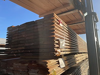 Ca. 136x douglas wisselsponning/halfhoutsrabat, 18x190mm, lengte 500cm - afbeelding 2 van  3