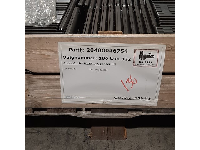 Ca. 136x laptop, dell, latitude 5400 - afbeelding 3 van  13