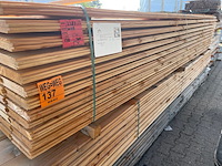 Ca. 138x douglas wisselsponning, 18x190mm, lengte 400cm - afbeelding 2 van  3