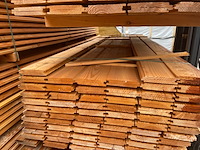 Ca. 138x douglas wisselsponning/halfhoutsrabat, 18x190mm, lengte 400cm - afbeelding 1 van  3