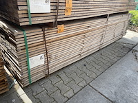 Ca. 138x guyana teak beschoeiingsplanken, 20x150mm, lengte 350cm - afbeelding 4 van  4