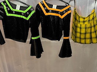 Ca. 139x meisjes neon r&r pantershirtjes - afbeelding 3 van  5