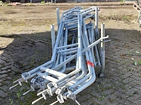Ca. 13x bordestrap leuning, layher, allround | 257 cm, in transportbok - afbeelding 3 van  8