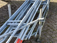 Ca. 13x bordestrap leuning, layher, allround | 257 cm, in transportbok - afbeelding 4 van  8
