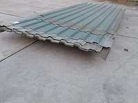 Ca. 13x damwandplaat, groen, lengte ca. 250-350 cm - afbeelding 3 van  4