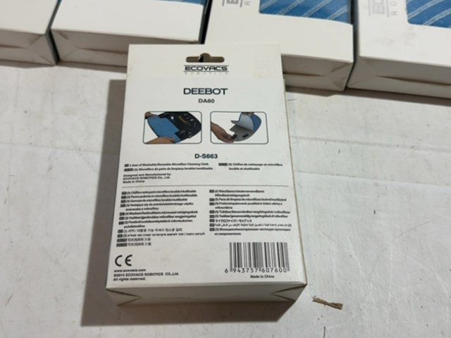Ca. 13x deebot robot-stofzuigeronderdelen ecovacs, d-s663 - afbeelding 3 van  3