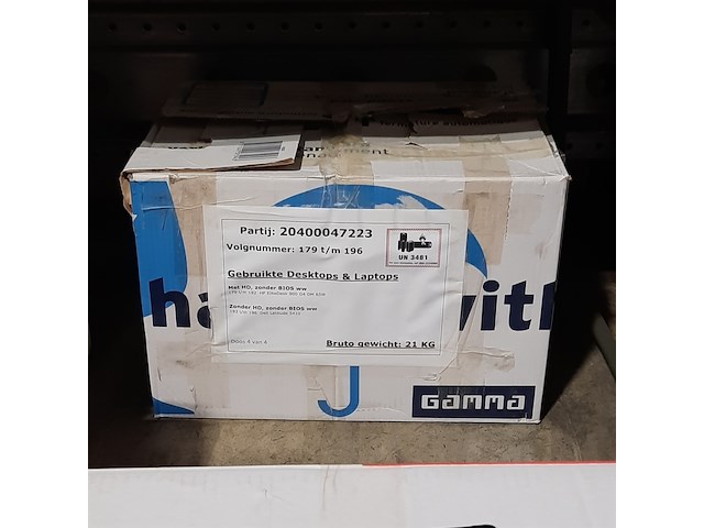 Ca. 13x desktop, hp, o.a. prodesk 600 - afbeelding 12 van  12