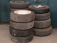 Ca. 13x diverse autoband op velg