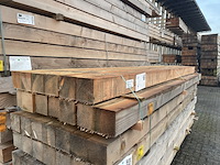 Ca. 13x douglas balken fijnbezaagd, 150x150mm, lengte 400cm - afbeelding 4 van  4