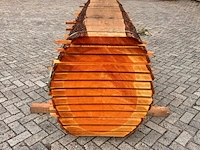 Ca. 13x douglas stam gezaagd, 52x750mm, lengte 250cm - afbeelding 3 van  3