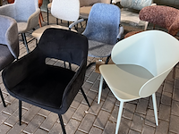 Ca. 13x eetkamerstoelen merk, zuiver, kave home enz. - afbeelding 2 van  4