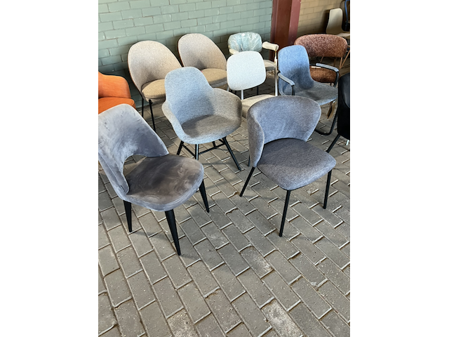 Ca. 13x eetkamerstoelen merk, zuiver, kave home enz. - afbeelding 3 van  4
