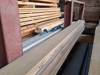 Ca. 13x eiken planken divers, lengte 400 cm - afbeelding 3 van  4