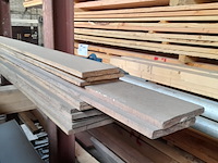 Ca. 13x eiken planken divers, lengte 400 cm - afbeelding 4 van  4