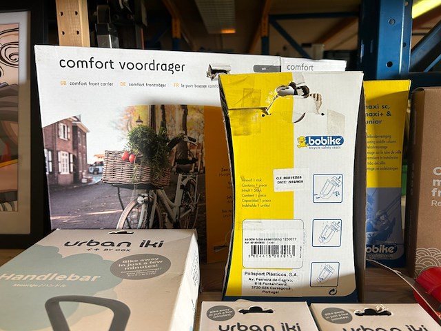 Ca. 13x fiets accessoires en onderhoud w.o. fietszitje, w.o. urban iki, bobike - afbeelding 2 van  9