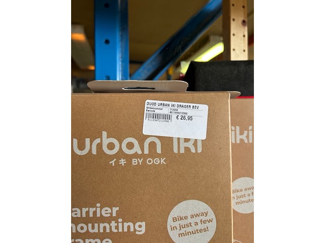 Ca. 13x fiets accessoires en onderhoud w.o. fietszitje, w.o. urban iki, bobike - afbeelding 7 van  9