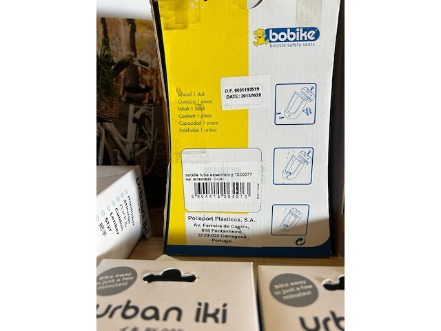 Ca. 13x fiets accessoires en onderhoud w.o. fietszitje, w.o. urban iki, bobike - afbeelding 8 van  9