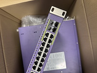 Ca. 13x gigabit poe switch met 10g-uplinks, extreme networks summit, x440-24p-10g / x440-48p-g10 / x440-48p, paars, 2011-2012 - afbeelding 9 van  10