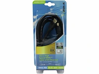 Ca. 13x hdmi kabel 3 meter - 8k@60hz scanpart, zwart