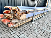 Ca. 13x houten gordingen - afbeelding 1 van  6