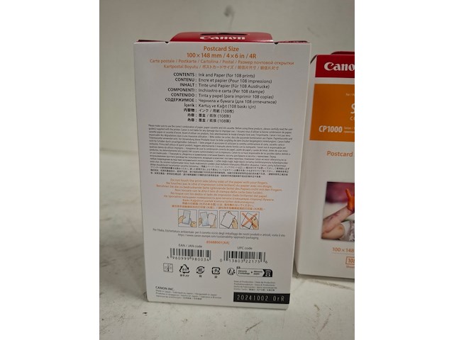 Ca 13x inkt- en papierset canon, rp-108 - afbeelding 3 van  4