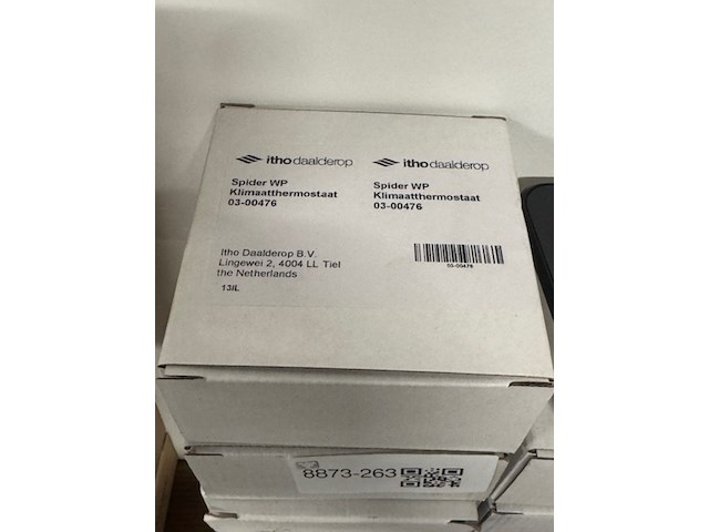 Ca. 13x klimaatthermostaat, itho daalderop, spider wp - afbeelding 3 van  4