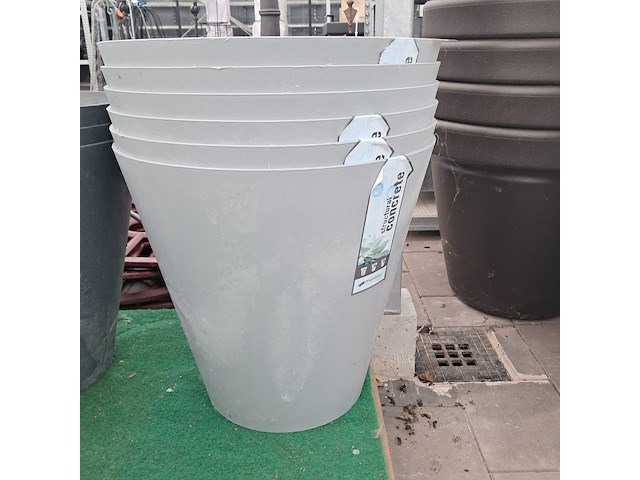 Ca. 13x kunststof bloempot, prosper plast - afbeelding 5 van  9