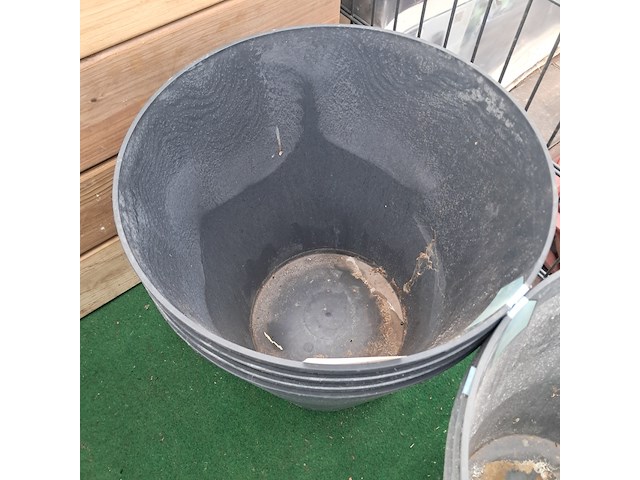 Ca. 13x kunststof bloempot, prosper plast - afbeelding 8 van  9