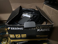 Ca. 13x led string kabel 10 m zering - afbeelding 2 van  3