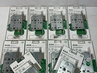 Ca. 13x magnetisch toilet-/badkamerslot, axa, 7169 tl63-8, rvs - afbeelding 2 van  4