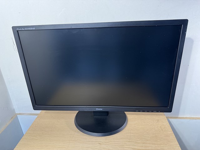 Ca. 13x monitor, iiyama, hp, dell, dahua, zwart - afbeelding 7 van  10