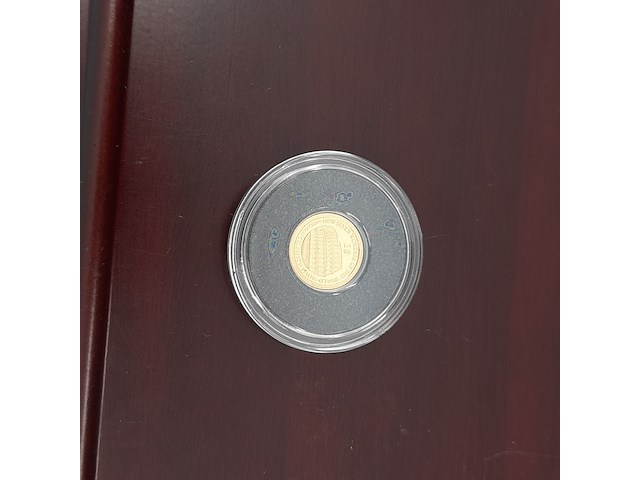 Ca. 13x munt, 14 karaats, new 7 wonders of the world - afbeelding 8 van  27