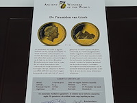 Ca. 13x munt, 14 karaats, new 7 wonders of the world - afbeelding 11 van  27
