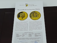 Ca. 13x munt, 14 karaats, new 7 wonders of the world - afbeelding 13 van  27