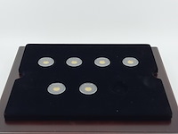 Ca. 13x munt, 14 karaats, new 7 wonders of the world - afbeelding 12 van  27