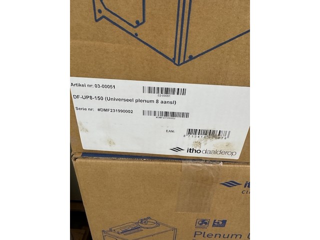 Ca. 13x plenum box, plenum up8, 8 aansluitingen - afbeelding 2 van  2