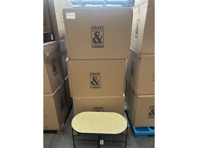 Ca. 13x rotan bijzettafel, crate & cargo - afbeelding 2 van  5