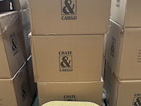 Ca. 13x rotan bijzettafel, crate & cargo - afbeelding 2 van  5