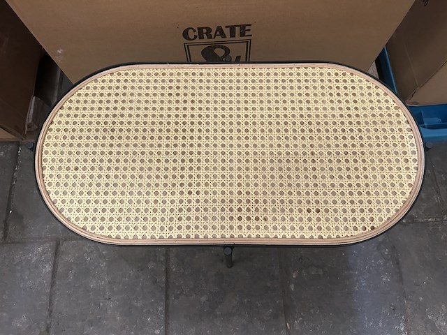 Ca. 13x rotan bijzettafel, crate & cargo - afbeelding 3 van  5