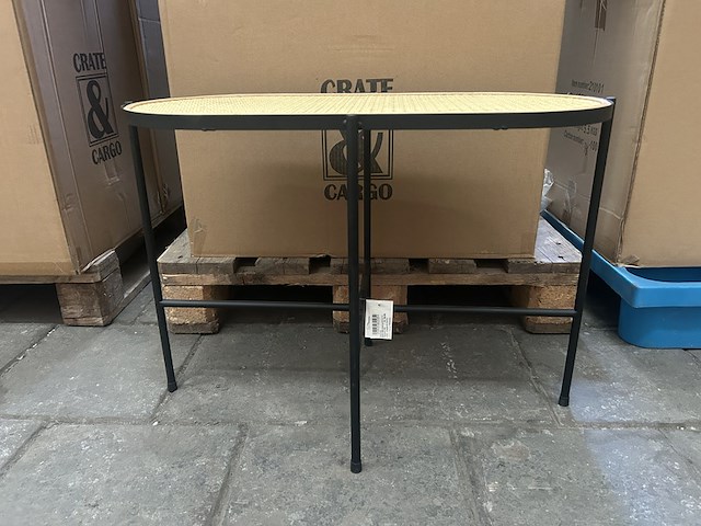 Ca. 13x rotan bijzettafel, crate & cargo - afbeelding 4 van  5