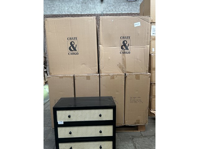 Ca. 13x rotan ladekast - afbeelding 3 van  5