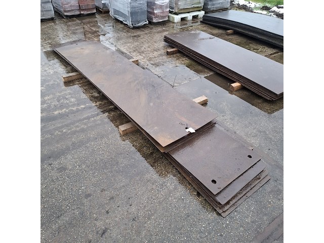 Ca. 13x stalen rijplaat - afbeelding 1 van  9