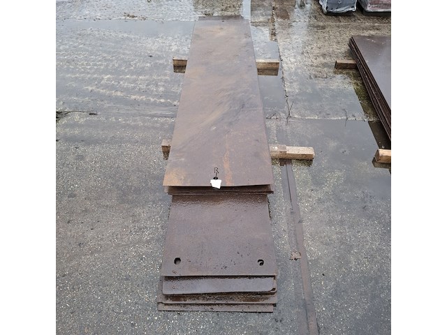 Ca. 13x stalen rijplaat - afbeelding 2 van  9