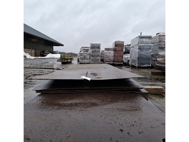 Ca. 13x stalen rijplaat - afbeelding 3 van  9