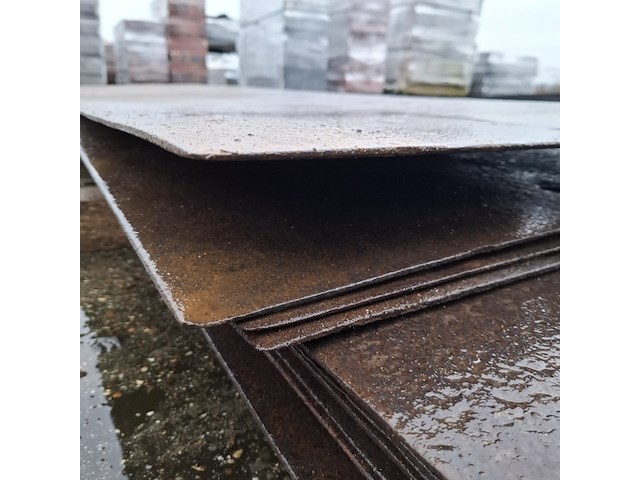 Ca. 13x stalen rijplaat - afbeelding 4 van  9