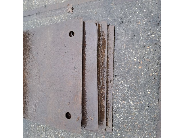 Ca. 13x stalen rijplaat - afbeelding 6 van  9