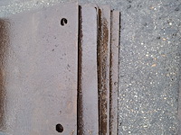 Ca. 13x stalen rijplaat - afbeelding 6 van  9
